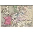 thumbnail image 1 of 24"x36" Gallery Poster, Europe in 1648.-Peace of Westphalia 30 years war, 1 of 1