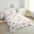 thumbnail image 3 of Manfei Cowgirl Bedding Queen Comforter Set,Rainforst Cactus Mountain Down Comforter,Pink White Brown Bedding Sets Queen with Comforter,Ultra Soft Bedroom Decorative Reversible,3 Pieces, 3 of 8