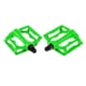 thumbnail image 1 of Rodamiento de plataforma plana de aleación anticorrosión para bicicleta de montaña MTB BMX Verde, 1 of 6