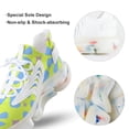 thumbnail image 7 of Flower Dress Pattern Walking Shoes for Men Woman Lightweight Tennis Fashion Elastic Sports Shoes Cushion Basketball Shoes, 7 of 7