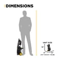 thumbnail image 2 of BE Power Equipment 1700 PSI 1.7 GPM Cold Water Corded Electric Pressure Washer, 2 of 9