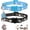 Black+Light Blue, variant on Minzimin 2Pcs Breakaway Cats Collars Cat Collars for Boy & Girl Cats Moons Adjustable Kitten Collars with Bell & Pendant Glow in The Dark