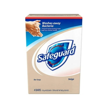 Safeguard Antibacterial Beige Bar Soap, Hydrating, 14 Pack, 4 Ounces ...