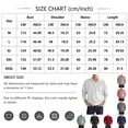 thumbnail image 3 of Fabrcox Polo Shirts for Men Long Sleeve Regular Fit Collared Golf Shirt Men Button Casual Outdoor Sports Office Work Shirt Men White L, 3 of 6
