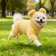 thumbnail image 3 of Fournitures pour Animaux de Compagnie Vêtements d'Hiver pour Chiens de Petites Races Combinaison Complète Confortable avec Pyjamas Chiots Vêtements d'Intérieur et d'Extérieur pour Chiens, 3 of 5