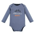 thumbnail image 6 of Touched by Nature Infant Boy Organic Cotton Long-Sleeve Bodysuits, Boy Woodland, 0-3 Months, 6 of 7