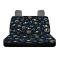 thumbnail image 6 of Uourmeti Golden Celestial, Non-Slip Replacement Car Seat Protectors Set of 2, Waterproof All Weather Car Back Seat Cover for Auto Car Interior, 6 of 7