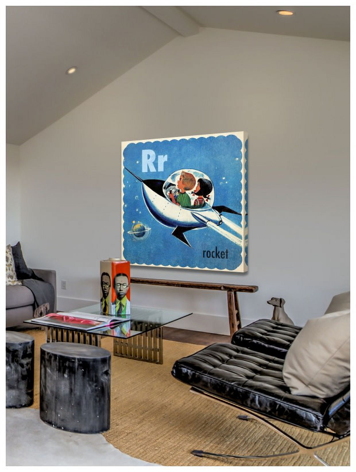 Marmont Hill "Rocket" by Curtis Painting Print on Canvas