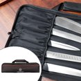 thumbnail image 5 of Zxpjkyu Portable Chef Knife Bag Cooking Tools Storage Carry Case for Travel Picnic Red, 5 of 8