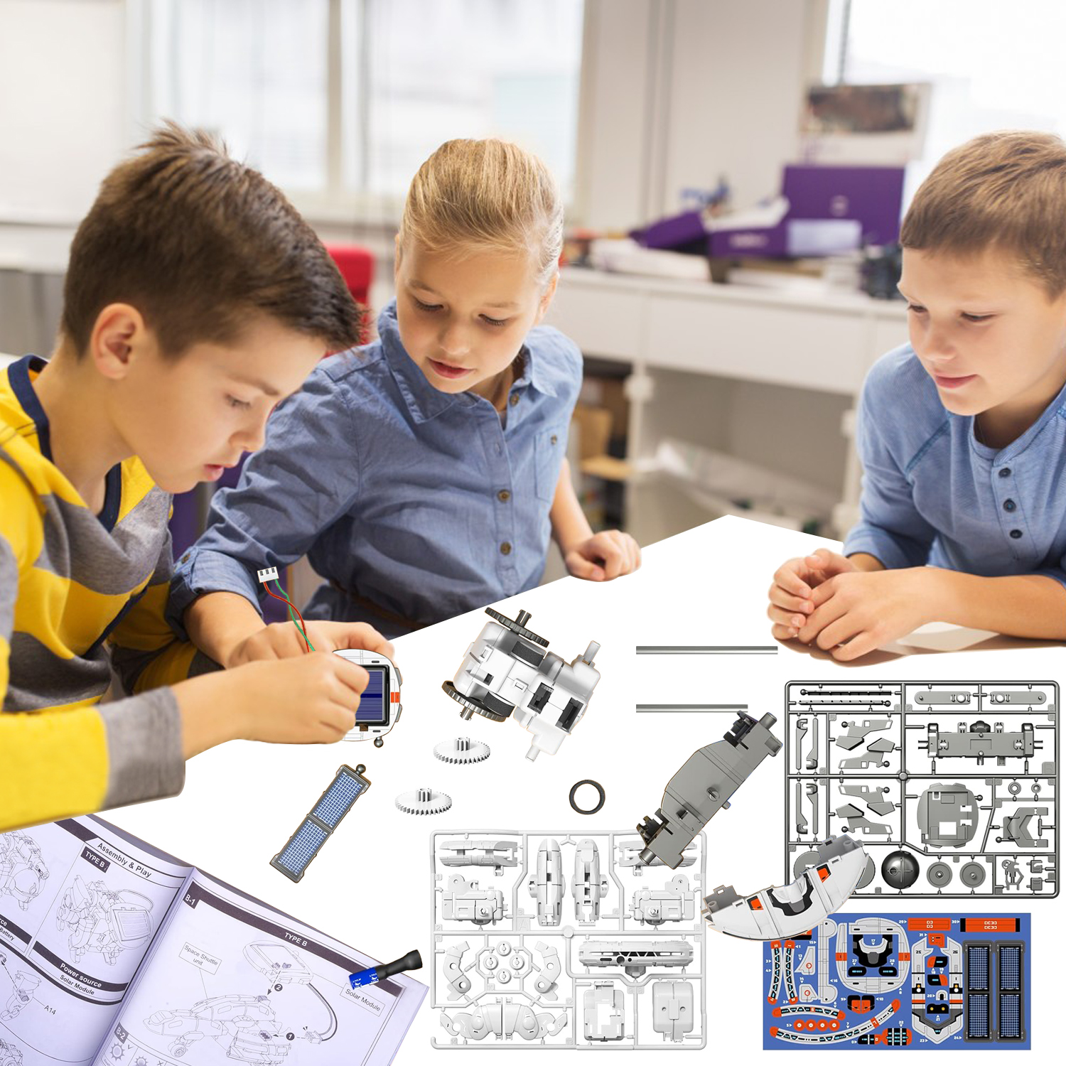 Rirool 6-in-1 Solar Robot Kit Ages 8-12 photo 7