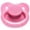 Pink, variant on CutiePlusU Adult Sized Pacifier Dummy for Adult Babies-Large Shield LightGreen