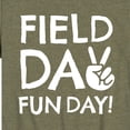 thumbnail image 3 of Instant Message - Field Day Fun Day Peace Sign  - Toddler And Youth Short Sleeve Graphic T-Shirt, 3 of 6