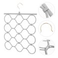 thumbnail image 2 of Scarf Hanger Foldable Belt Hanger Rack Shawl Organizer for Closet Wardrobe, 2 of 8