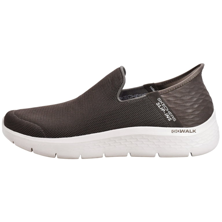 Skechers Slip Ins Go Walk Flex Athletic Shoes Mens 13 Extra Wide Gray Hands Free Skechers Men main image 2
