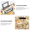 thumbnail image 5 of PAYOHTO Highly Elastic Spandex Suitcase Cover Luggage Cover Small Fits 18 to 21 Inch Shiba Inu Dog Cartoon in Sitting Pose, 5 of 8