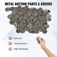 thumbnail image 3 of 1” 25mm Button Badge Parts Supplies for Button Maker Machine 500 Sets, 3 of 9