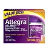 Allegra Adult 24 Hour Allergy Tablets, 180Mg, 70 Each