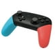 thumbnail image 5 of Grip Cover Reemplazo del protector del controlador de juego antideslizante de silicona para Switch Pro, azul rojo, rojo azul aleatorio Inevent EL000981-03, 5 of 7