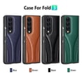 thumbnail image 2 of for Samsung Galaxy Z Fold 3 5G Leather Case With Tempered Glass Protective Phone Cover, 2 of 6