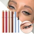 WOAHU Waterproof Eyeliner Color Eyeliner Waterproof Non Smudged Hair Brush Thin Head Light