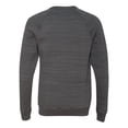 thumbnail image 3 of Unisex Sponge Fleece Crewneck Sweatshirt - DK GRY MRBLE FLC - XL, 3 of 3
