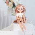 thumbnail image 1 of 1: 6 ca de Bebé, , Accesorios de Ropa para , 11 Articulaciones Móviles, Colección de Atuendos de Princesa, para Yotijar Muñeca de niña de 26 cm, 1 of 8