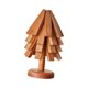 thumbnail image 4 of Alfombrilla aislante, posavasos de madera con forma de , almohadilla resistente al calor, mantel de madera para mesa, mantel individual de madera 4 piezas de palo de rosa, 4 of 9