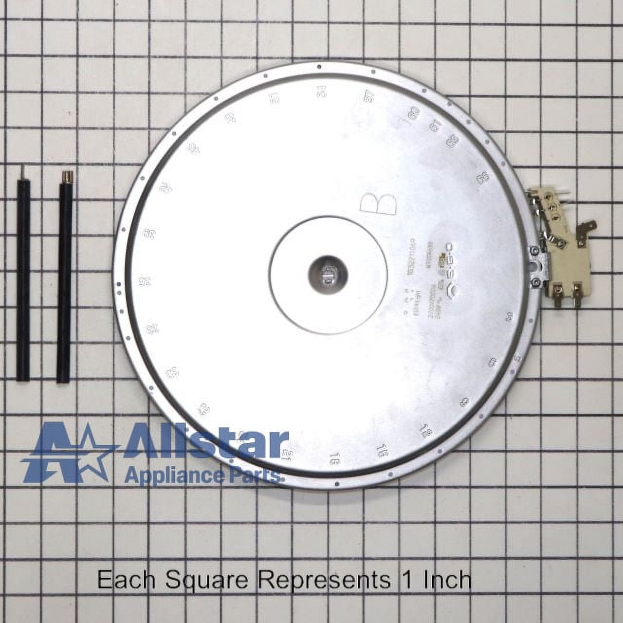 Whirlpool Range/Stove/Oven Radiant Surface Element W10823713