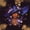Brown Purple Gold, variant on Castle Fairy Dreamy Woman Wearing Wide Brim Hat Twin Bedding 7-Piece,Gradient Butterfly Bedding Comforter Set,Purple Blue Yellow