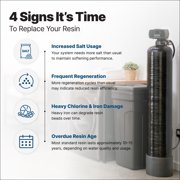 iFilters Water Softener Resin Media Replacement 100% Ion Exchange High Quality Cation - 0.25 CuFt