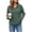Army Green, variant on LEAVINGSUO Fall Tops for Women 2026 Casual Long Sleeve Button Thin Version With Pockets Hooded Collar Coat Black S