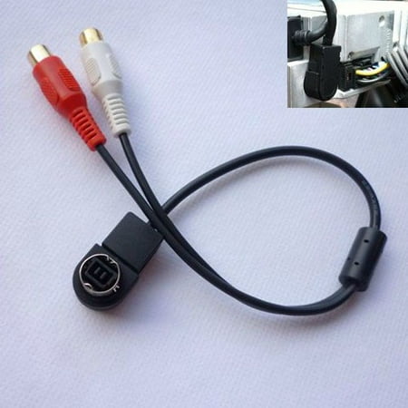 Car Accessory Aux Input Cable For ALPINE KCA-121B AI-NET RCA Auxiliary Car Accessory Aux Input Cable For ALPINE KCA-121B AI-NET RCA Auxiliary Feature: 100% brand new and high quality. Quantity: 1pcs. Color: black. Material: plastic and metal. Weight:20g. Fit part of the ALPINE head unit with Ai-Net connector (after 2003 & 2004). Original standard design  30cm in Length. This product is very convenient and easy to use. Note: Please check your car audio system brand and connector before purchase To ensure successfully use your Alpine head unit manual must indicate Aux If your car wheel do not have multi-function  you may use the outer device to control. Package Include: 1x Ai-Net RCA cable for ALPINE (without retailed package).