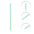 thumbnail image 3 of Unique Bargains 50 Pcs Lightweight Silicone Eyelash Brush for Bathroom Light Green Plastic Silicone, 3 of 5