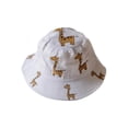 thumbnail image 4 of Yoyauz Baby Sun Hat Summer Beach UPF 50+ Sun Protection Baby Boy Cartoon Animal Print Hats Toddler Sun Hats Cap for Baby Girl Kid Bucket Hat, 4 of 7