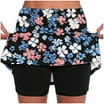 thumbnail image 2 of Mqqzkk Women's Summer Skorts Lightweight Golf Inner Shorts Pocket Athletic Tennis Workout Sports Pickleball Shorts, 2 of 5
