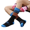 thumbnail image 3 of Performance Performance Athletic for Daily Outdoors and Training Needled Breathable Wicking Comfort Crew Stockings for Cycling Running Basketball, 3 of 3