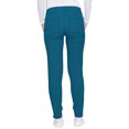 thumbnail image 2 of Dickies Dynamix Women Scrubs Pant, Natural Rise Skinny Drawstring, DK190P, M Petite, Caribbean Blue, 2 of 7