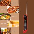 thumbnail image 4 of Termómetro De Alimentos, Termómetro De Sonda De Termómetro Plegable Con Retroiluminación Inteligente, Para El Hogar OTVIAP Rojo, 4 of 8