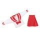 thumbnail image 5 of Uniforme escolar de muñeca de 12 pulgadas Trajes de disfraz de de hechos 1:6 para juguete de de acción de , Rojo Magideal Uniforme escolar de muñeca de 12 pulgadas, 5 of 7
