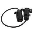 LJT Trailer Plug Adapters 7 Pin Safe Reliable Durable Dual Head US to