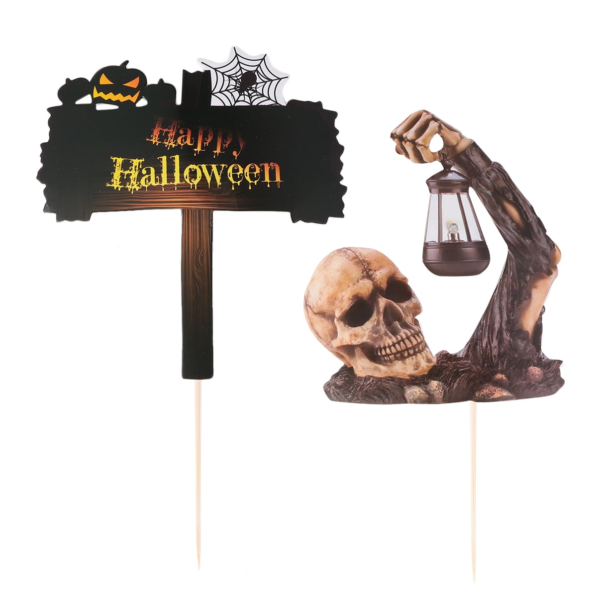 Halloween cake toppers 1 Set Halloween Theme Cake Topper Cake Insertion