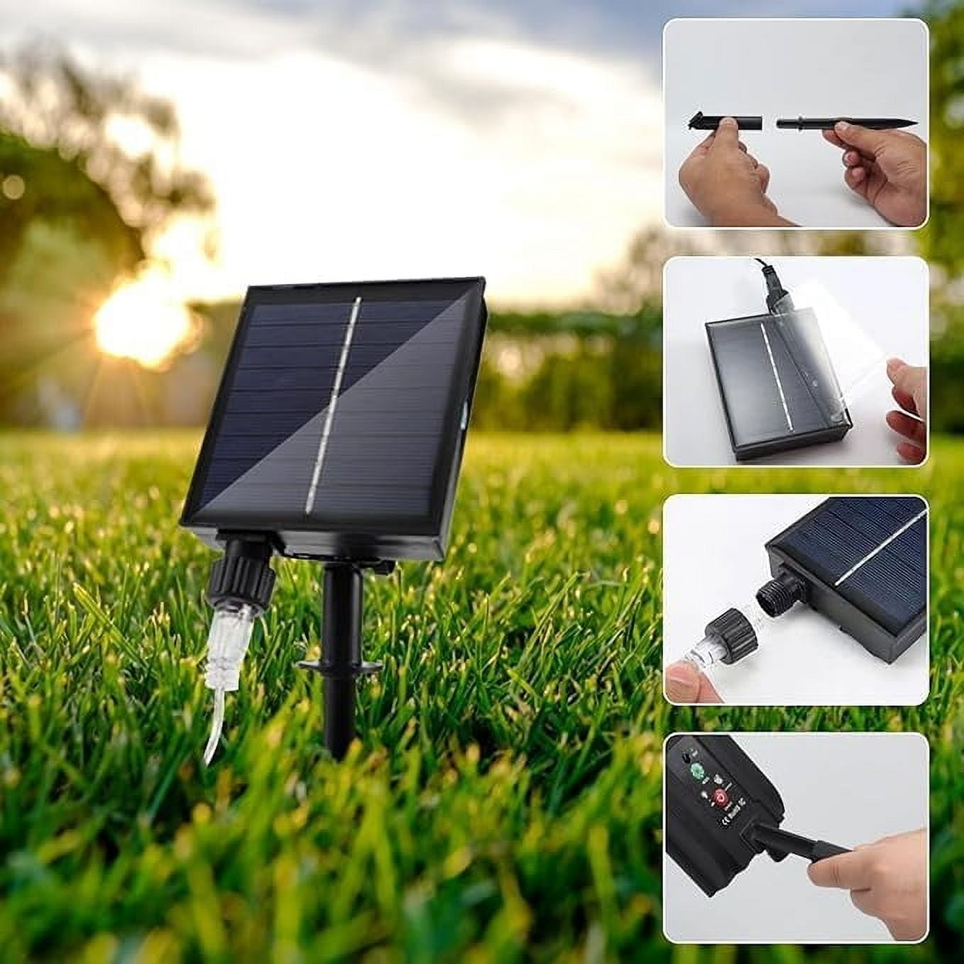 LED Outdoor String Solar, Rain Lights,Meteor Lights,Meteor rain Lights 30cm 10 Tube Solar rain Lights with for Christmas Parties Wedding Christmas Tree