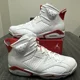 thumbnail image 3 of Ni - ke Retro Air Jordan 6 Men's US 13 White Red Oreo 90s Ni - ke Classic NIB VI Authentic, 3 of 5