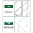thumbnail image 2 of Flower Pot Wall Hanger Wall Flowerpot Rack Flowerpot Rack Planter Wall Holder, 2 of 8