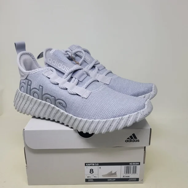 Adi-das Kaptir 3.0 Running Shoes Men's Size 8 Grey IG3539