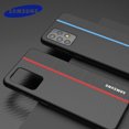 thumbnail image 2 of Funda con patrón de fibra de carbono para Samsung Galaxy A52, A52S, A53, 5G, A72, aramida mate, antihuellas, a prueba de golpes, cubierta de teléfono de PC de lujo Fivean unisex, 2 of 2