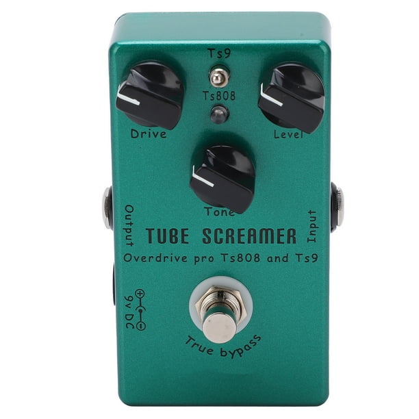 Pedal de efecto de guitarra Pedal de efecto de guitarra Pedal de efecto Overdrive Pedal de efecto de guitarra con tubo LED Pedal de efecto ScreamerInstrumentAccessories Fyydes Descripción de la referencia