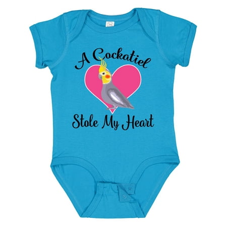 

Inktastic Cockatiel Bird Pet Gift Baby Girl Bodysuit