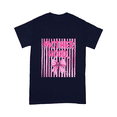 thumbnail image 2 of Motherhood Pink Bow Striped Graphic Tee, 2 of 6