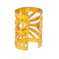 thumbnail image 3 of Abalorios de Aluminio Zulema 100 piezas Dreadlock Dorado, 3 of 8